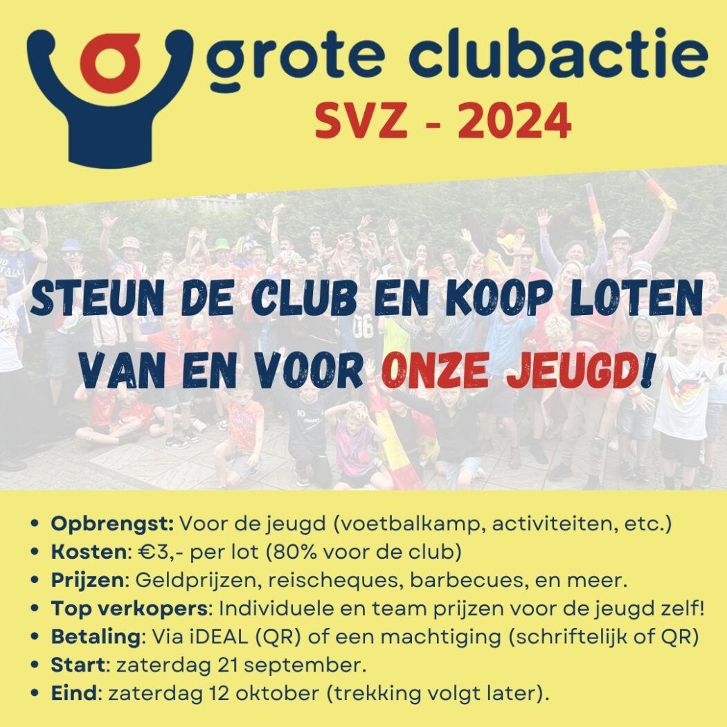 Grote Clubactie 2024 – Jeugd Verkopers