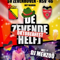 Zaterdag “De Zevende Helft Oktoberfest” na SVZ – NSV’46